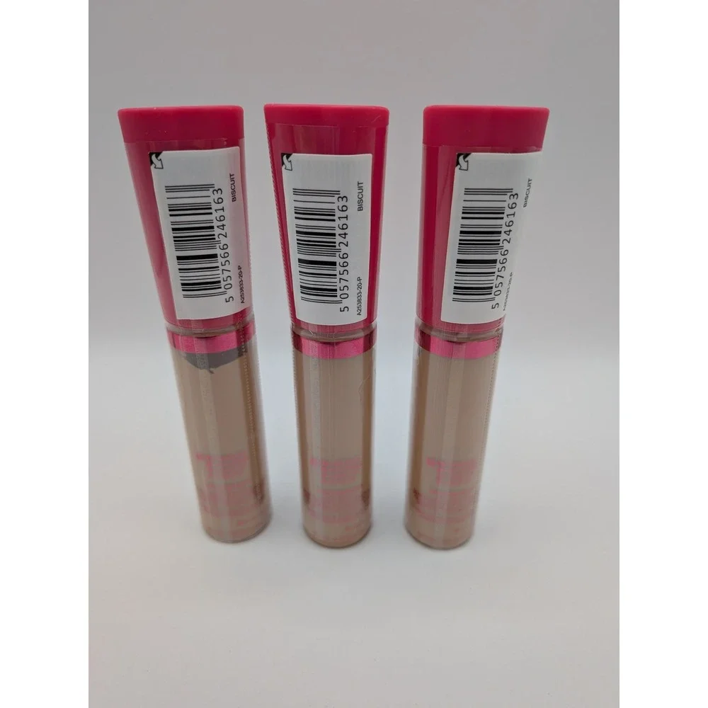 I Heart Revolution Heartbreakers Concealer Biscuit 12ml Set of 3 New Sealed